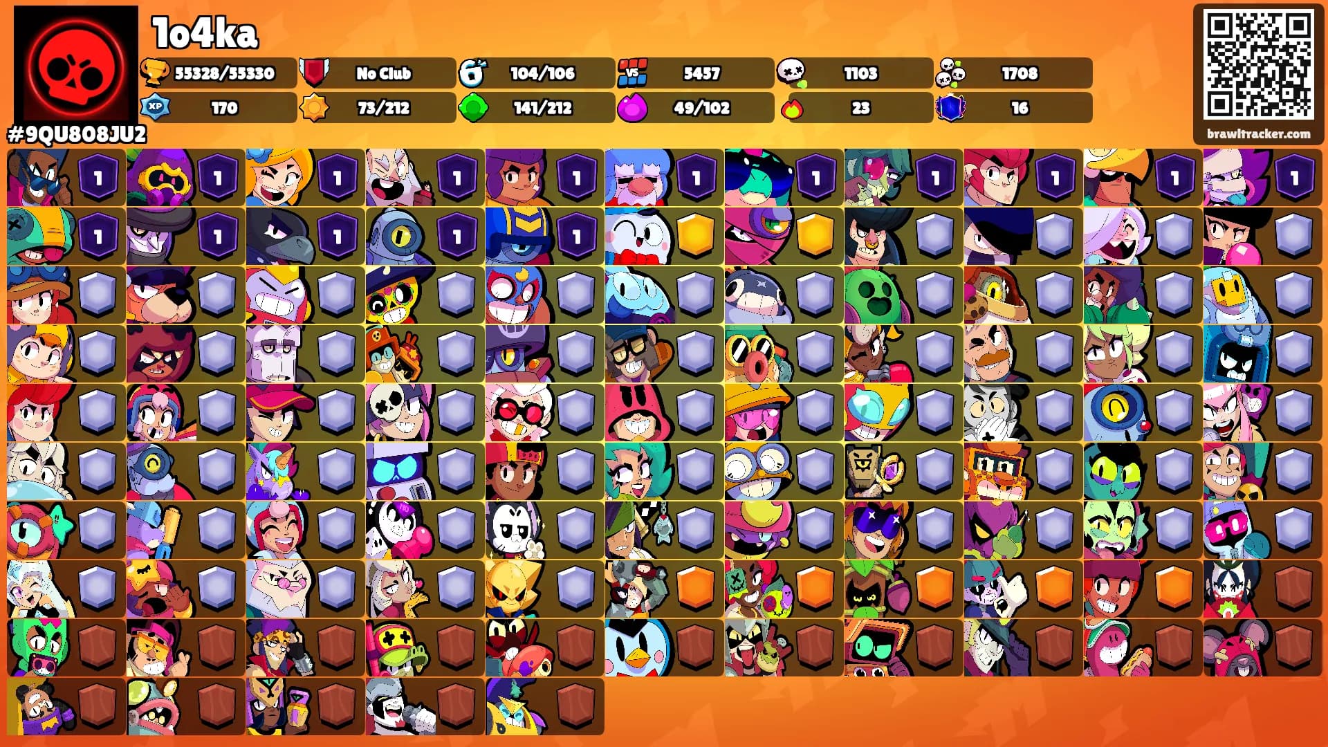 1o4ka's Ranks