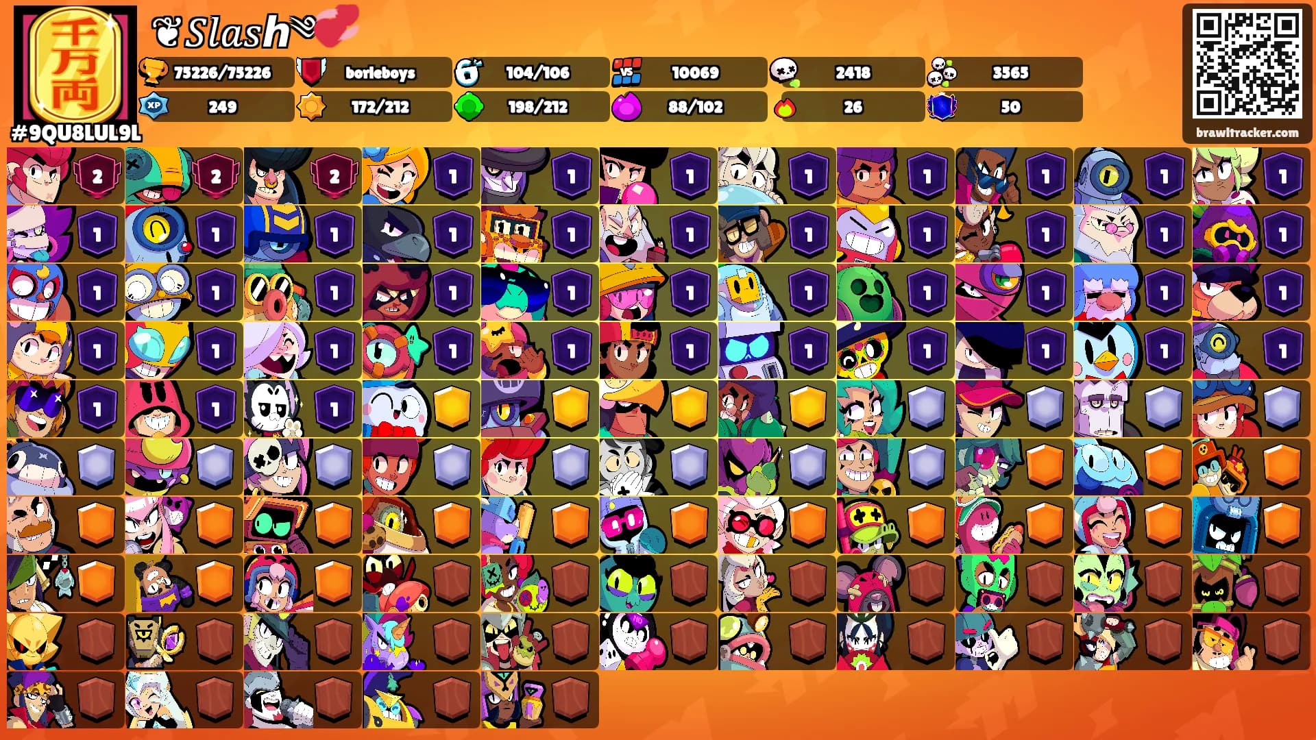 ❦𝑆𝑙𝑎𝑠ℎ༄💞's Ranks
