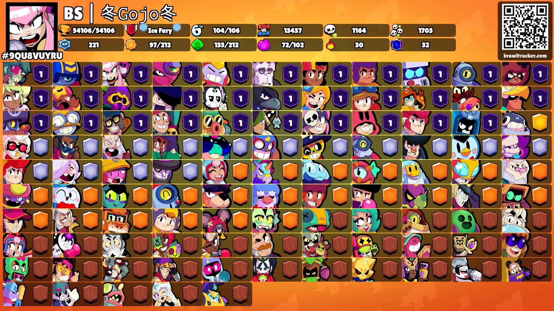 BS | 冬𝙶𝚘𝚓𝚘冬's Ranks