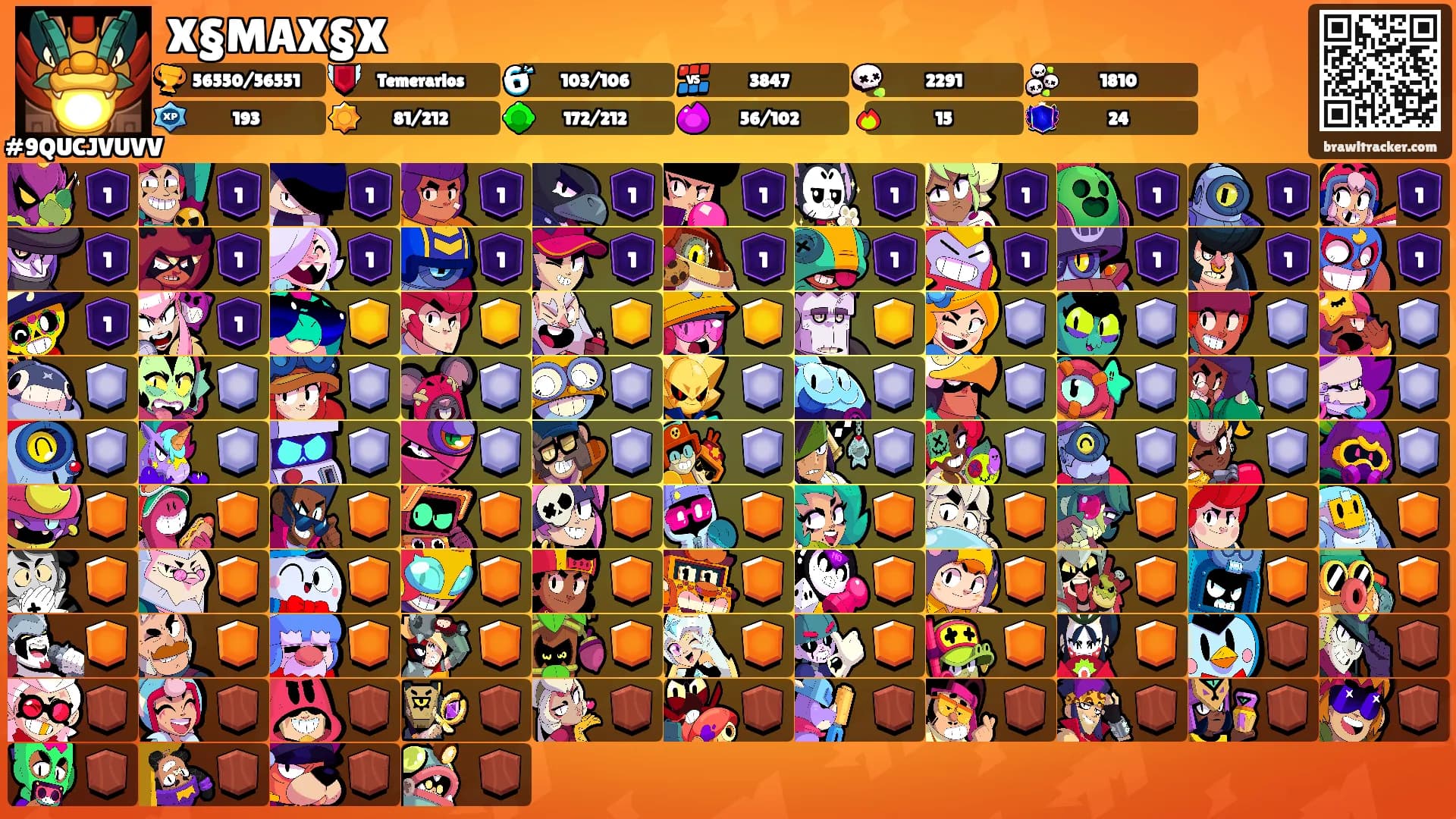 X§MAX§X's Ranks