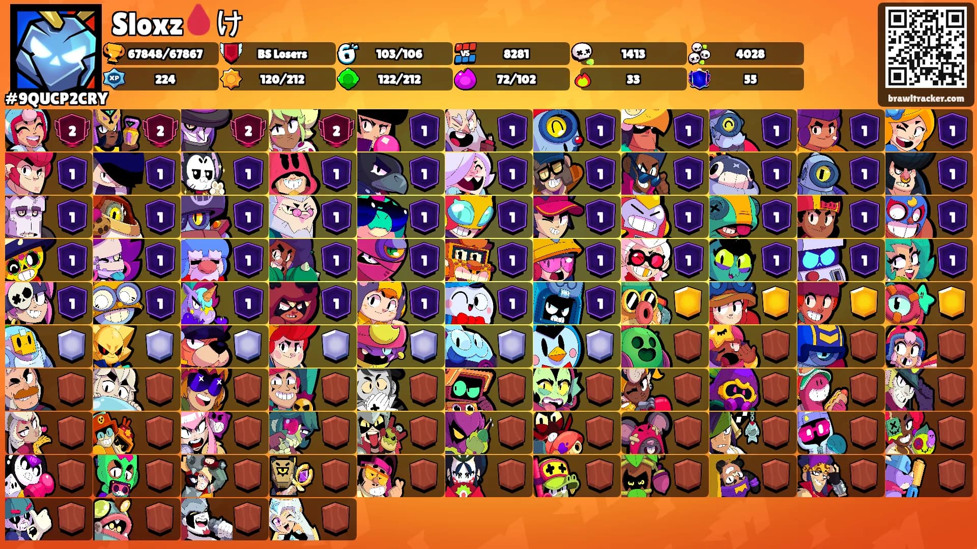 Sloxz🩸け's Ranks