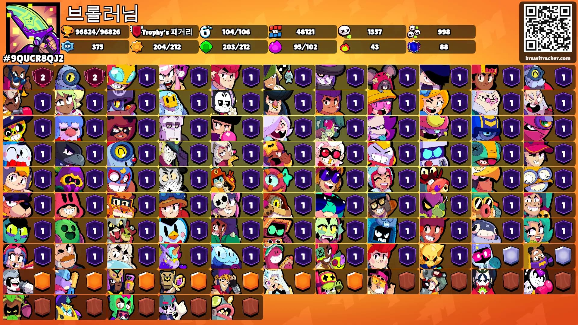 브롤러님's Ranks