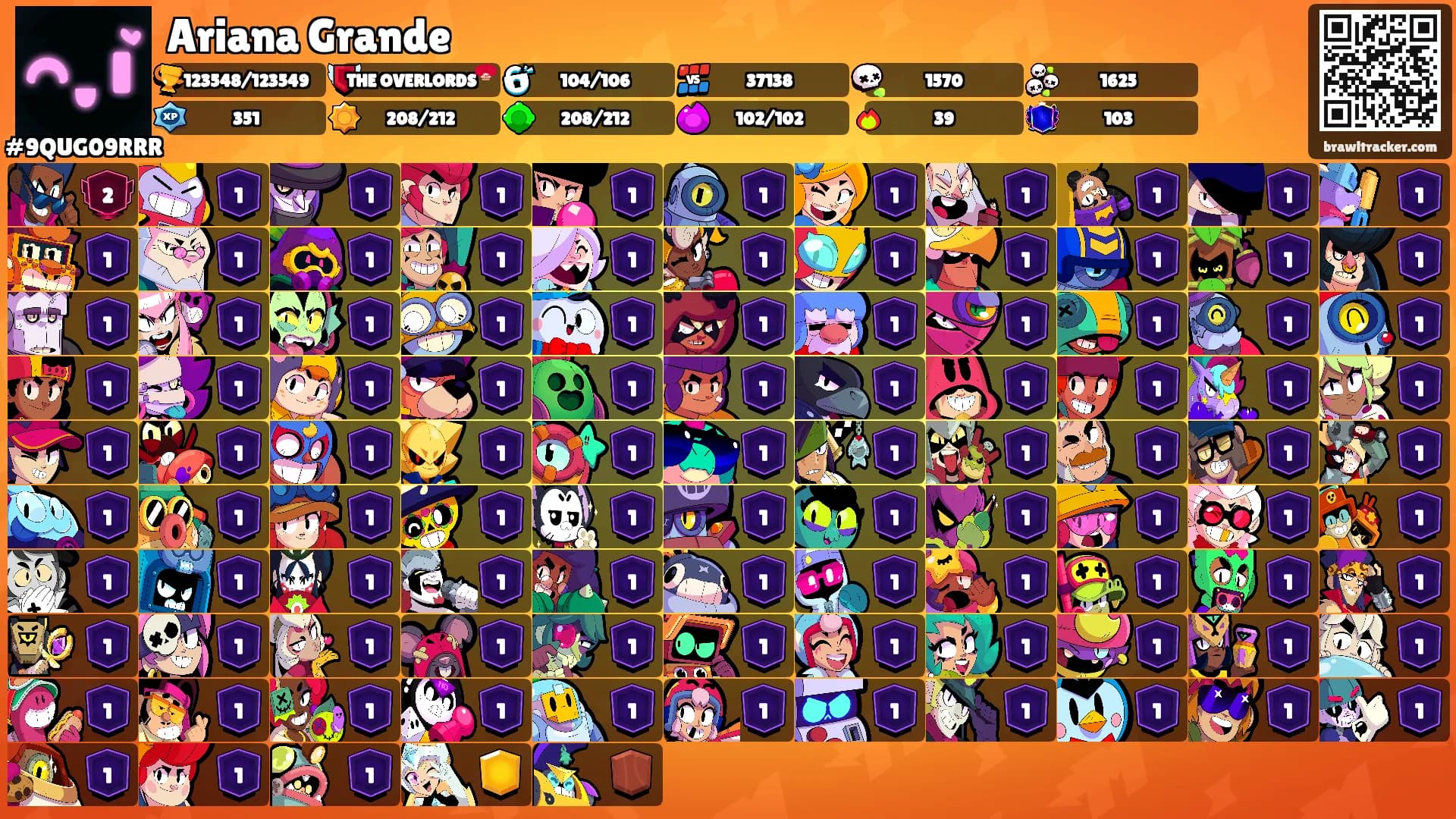 Ariana Grande's Ranks