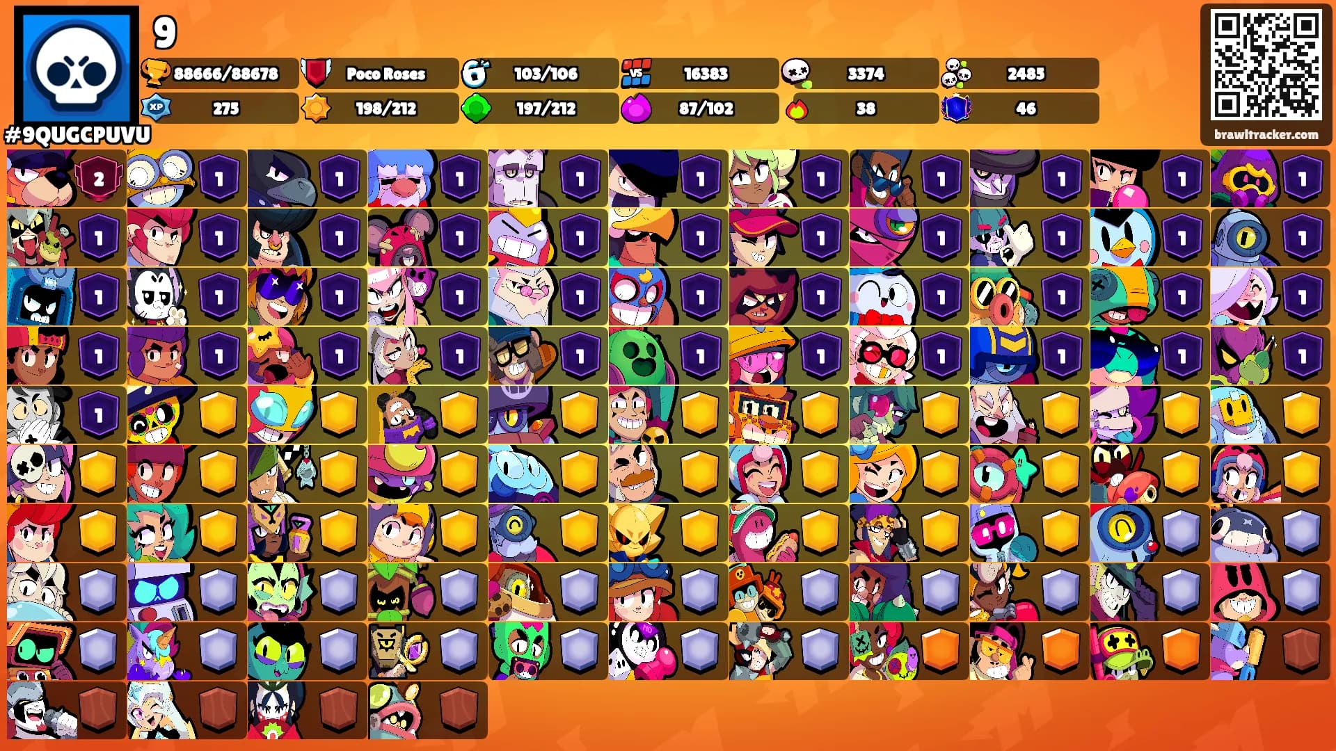 9ㅤ's Ranks