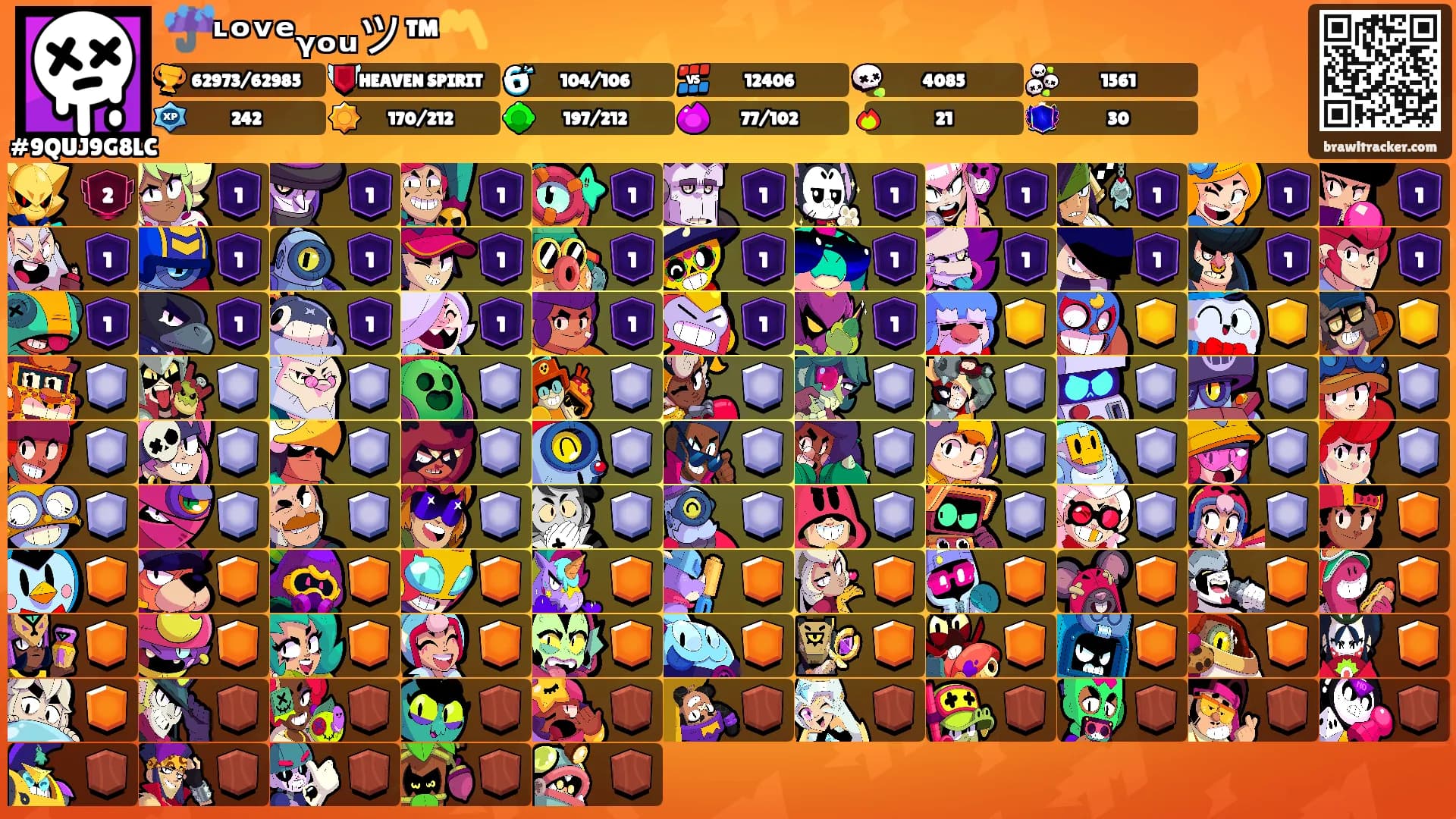 ☔️ᶫᵒᵛᵉᵧₒᵤツ™〽️'s Ranks