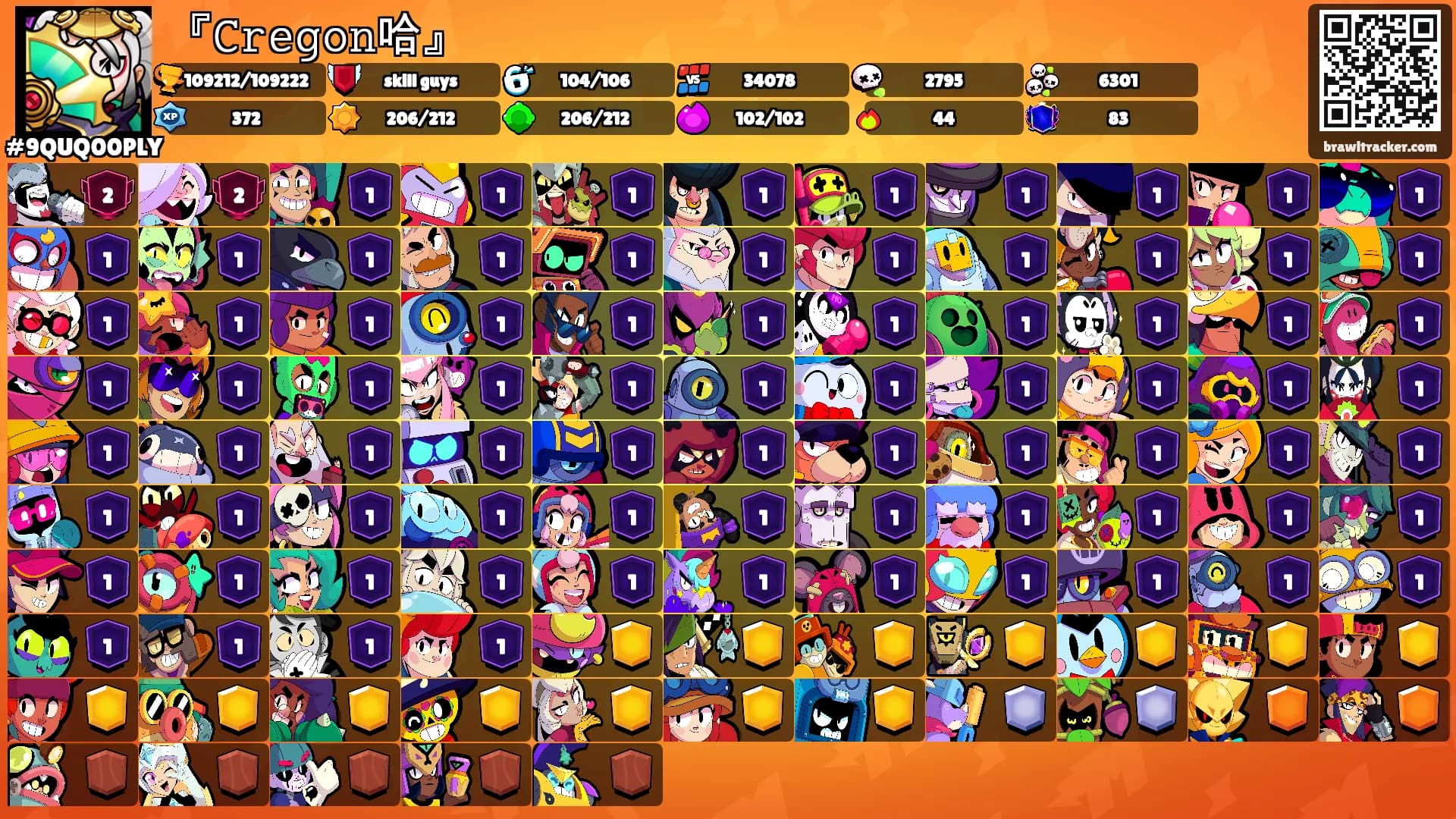 『𝙲𝚛𝚎𝚐𝚘𝚗哈』's Ranks