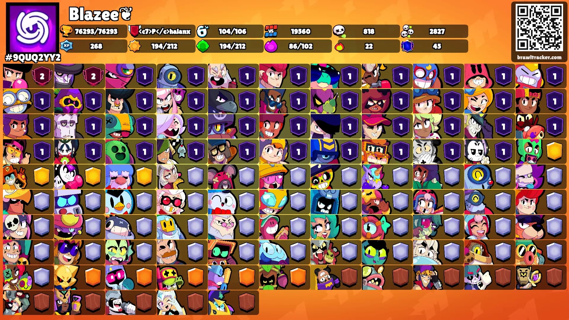 ⸸Blazee❦'s Ranks