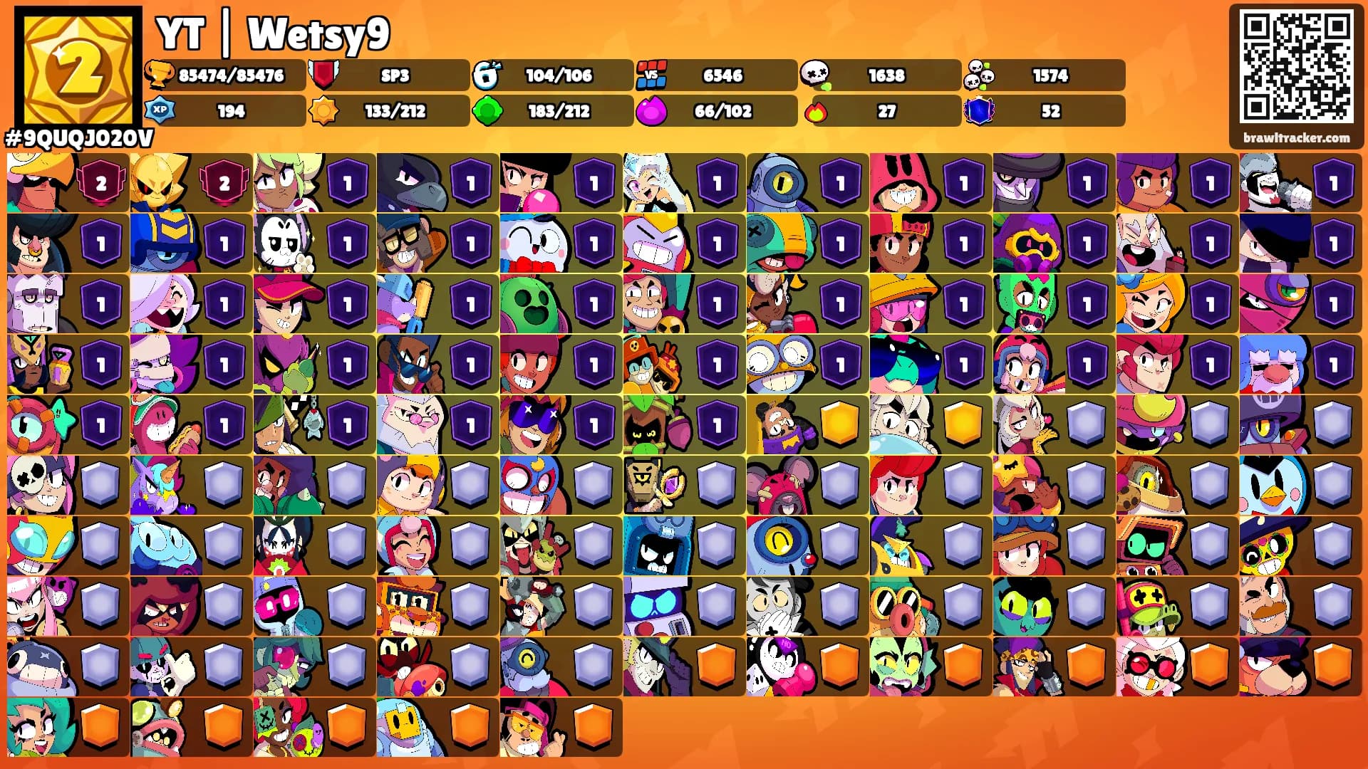YT | Wetsy9's Ranks