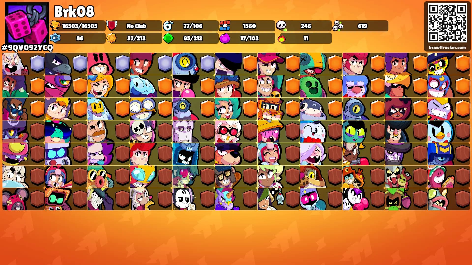 Brk08's Ranks