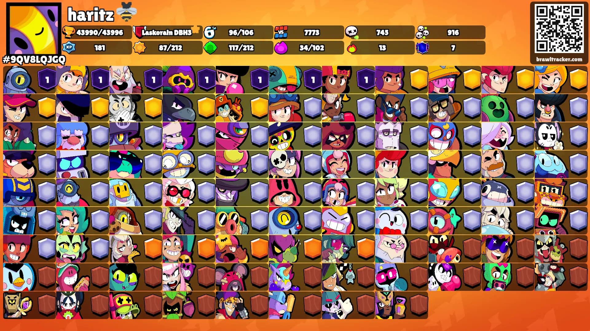 haritz 🐝's Ranks