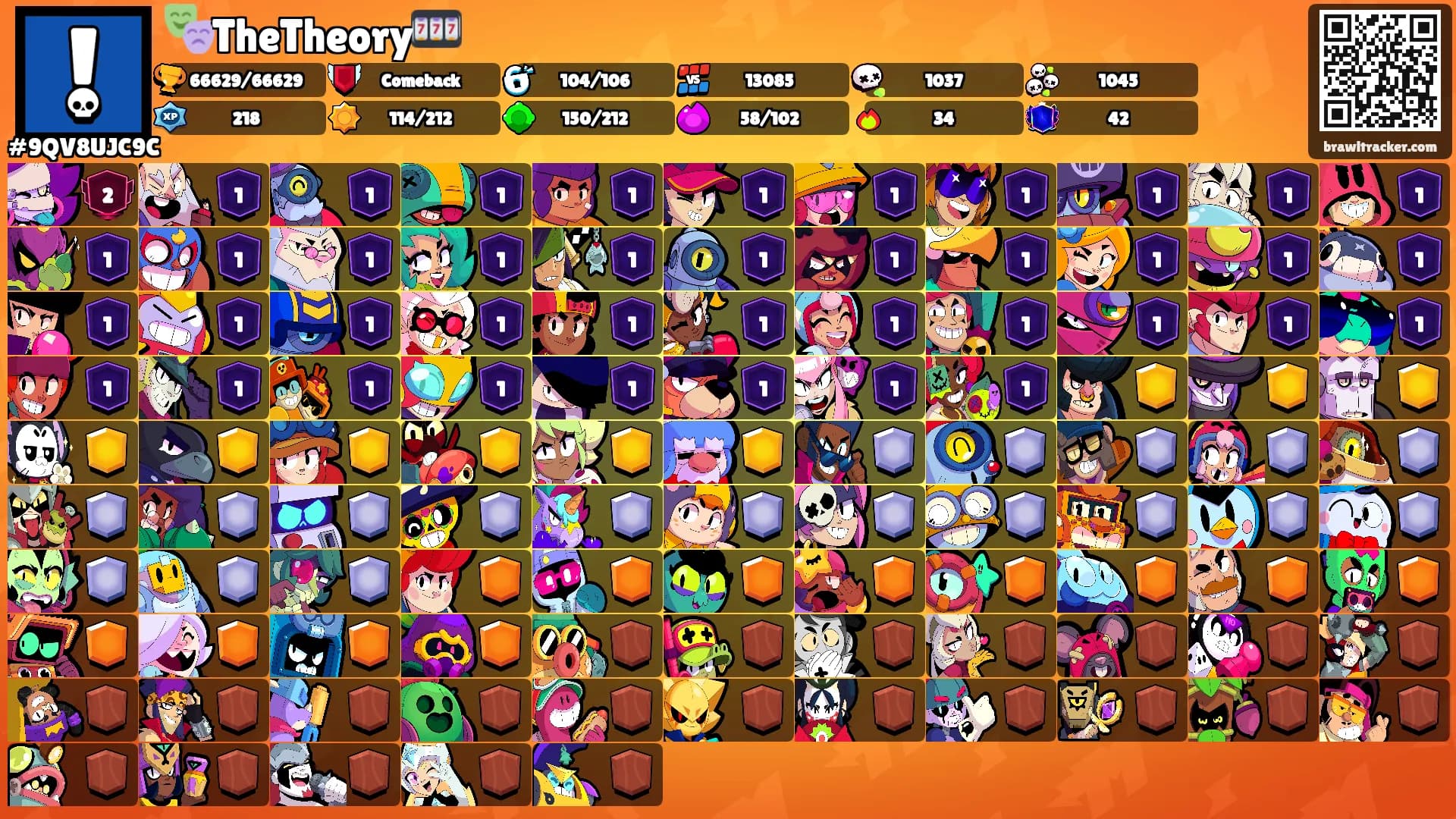 🎭TheTheory🎰's Ranks