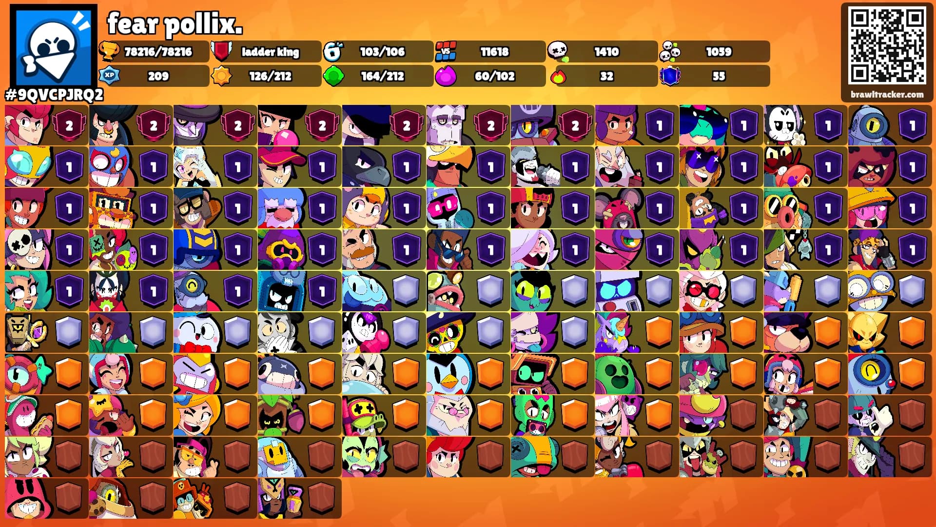 fear pollix.'s Ranks