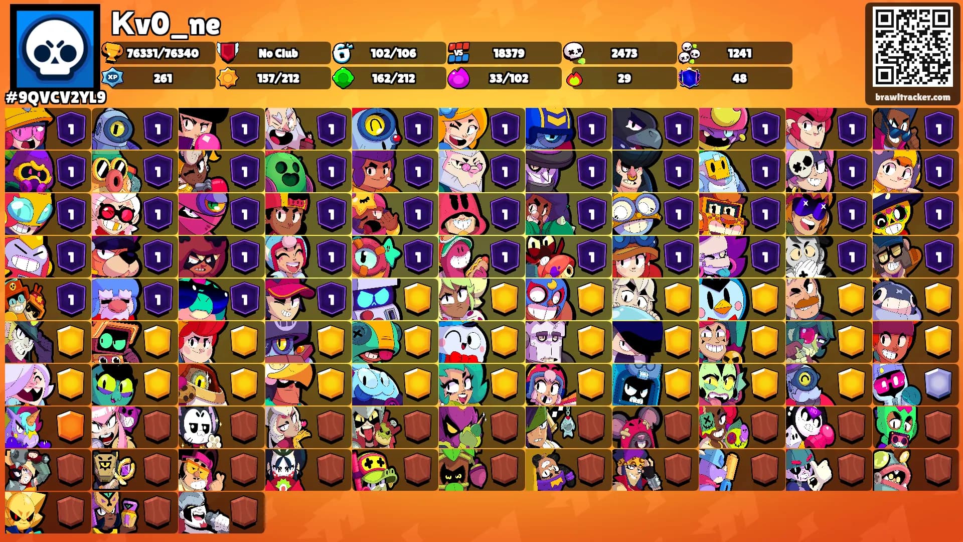 Кv0_ne's Ranks