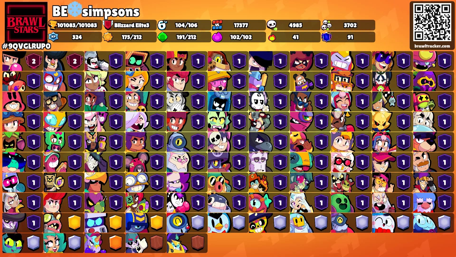 BE❄️simpsons's Ranks