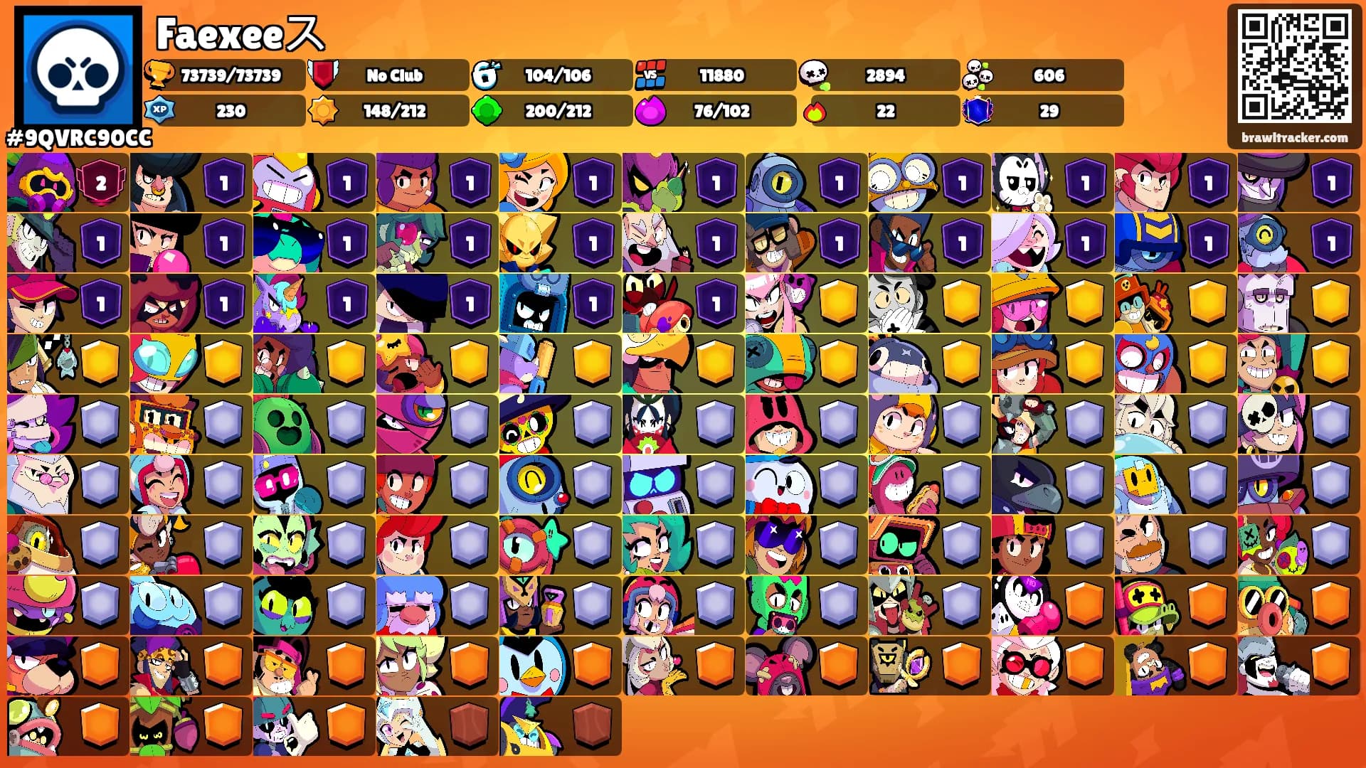 Faexeeス's Ranks