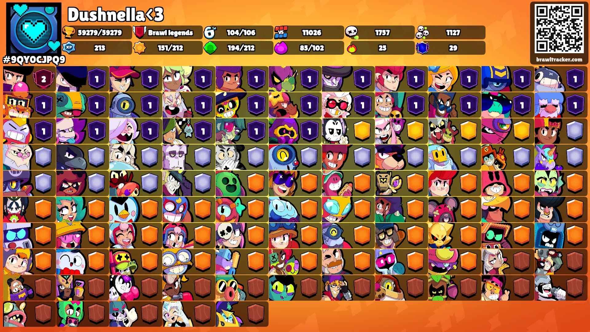 Dushnella<3's Ranks