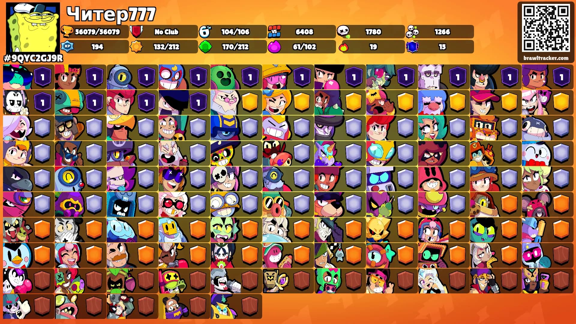 Читер777's Ranks