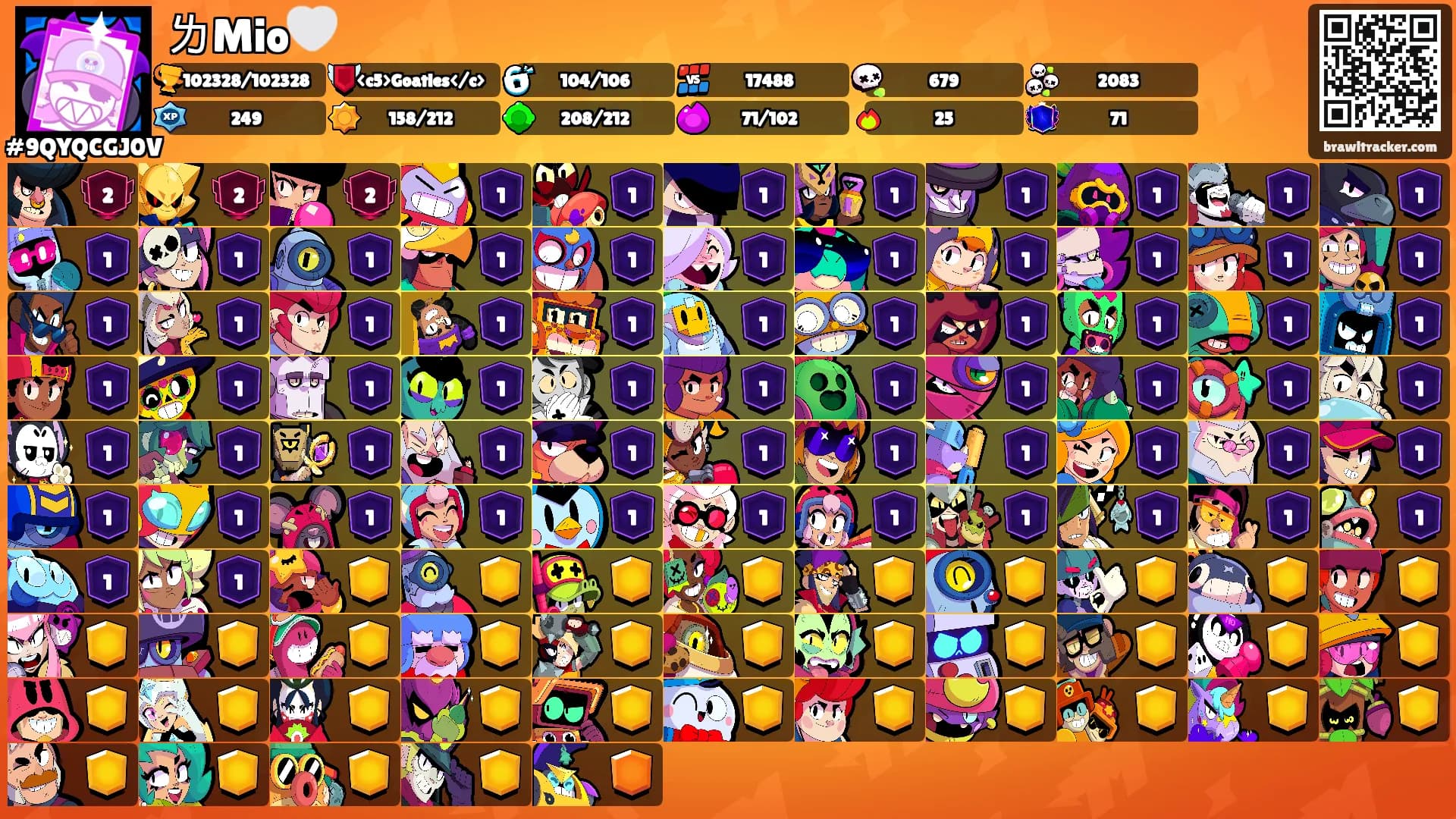 ㄌMio🤍's Ranks