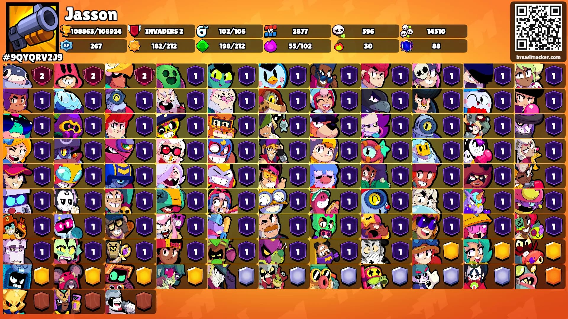Jasson's Ranks
