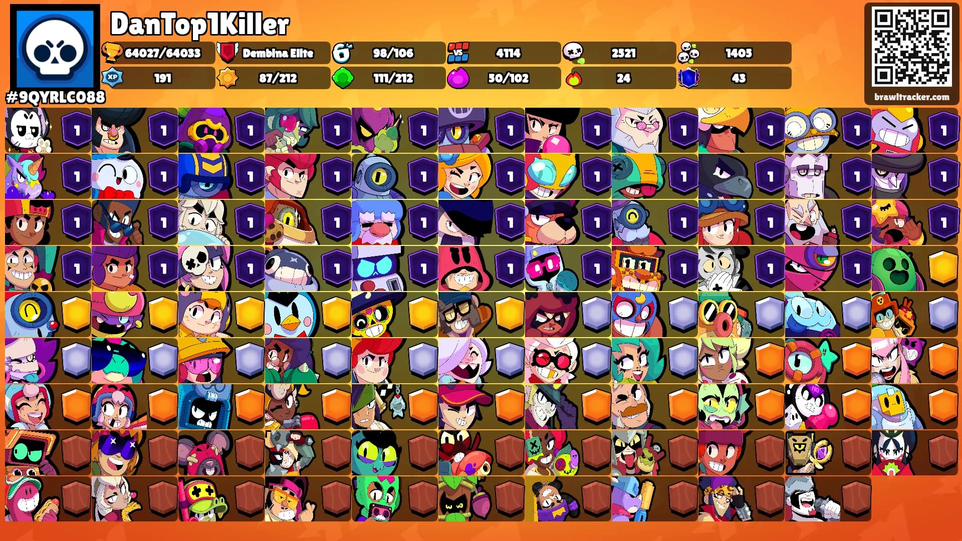 DanTop1Killer's Ranks