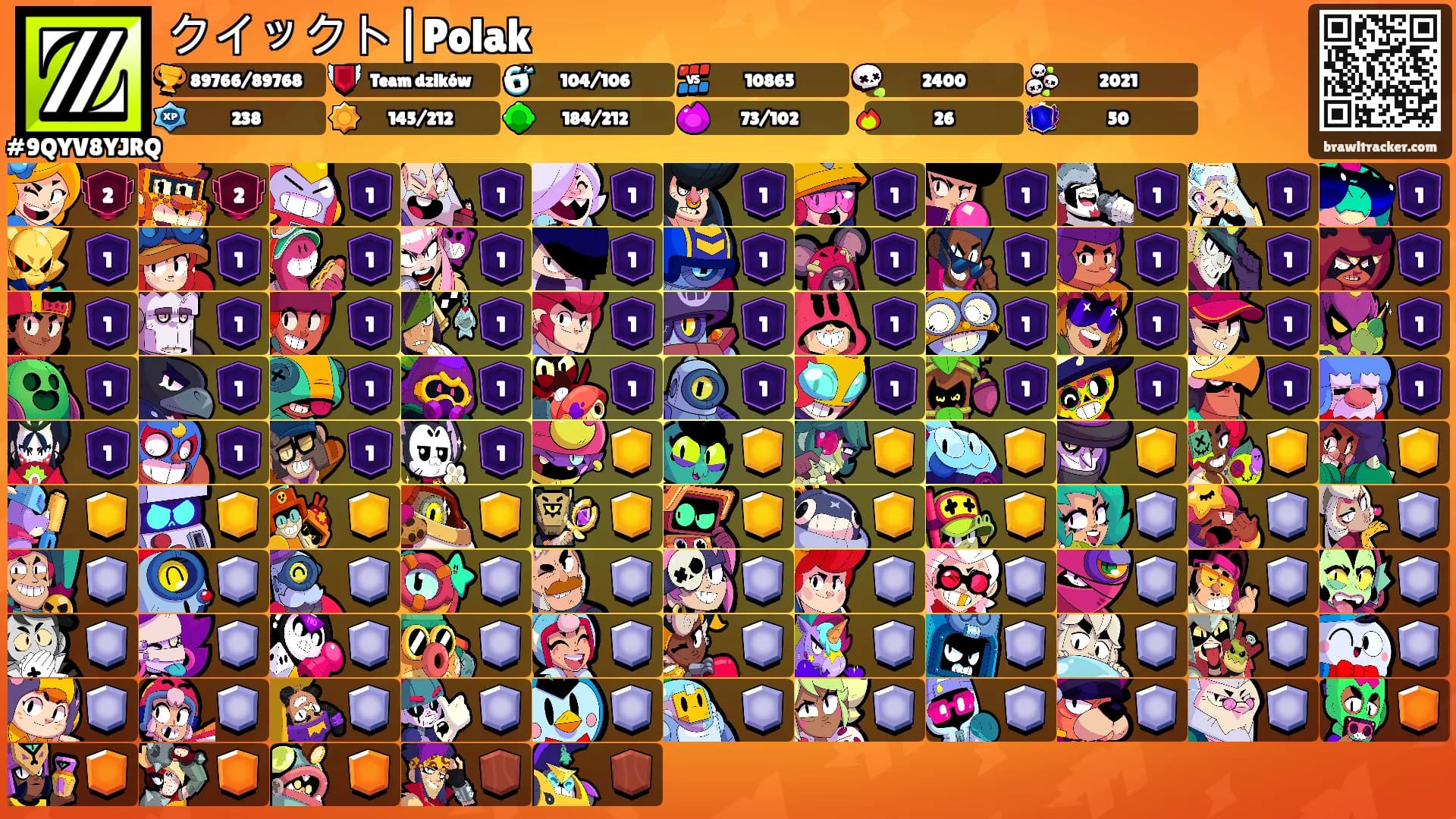 クイックト|Polak's Ranks