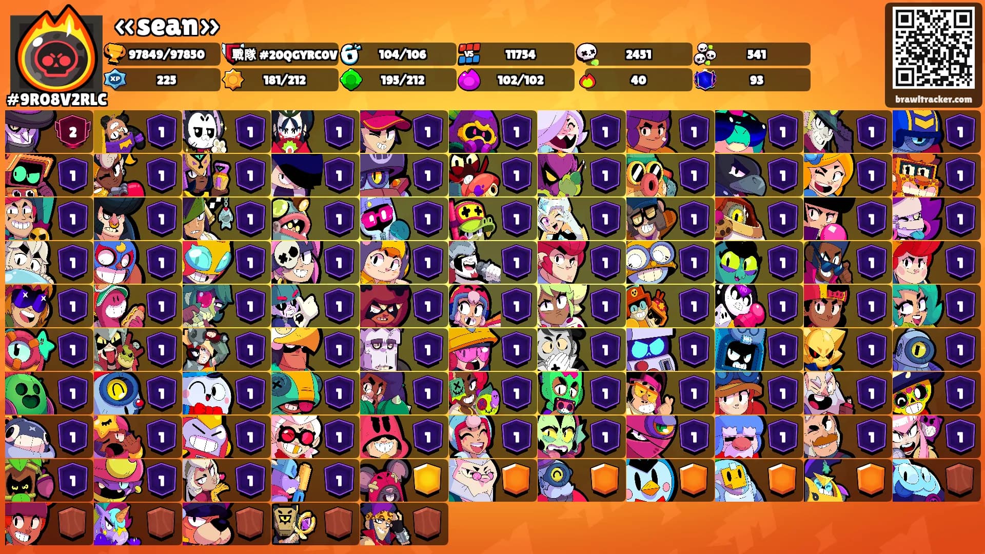 «sean»'s Ranks