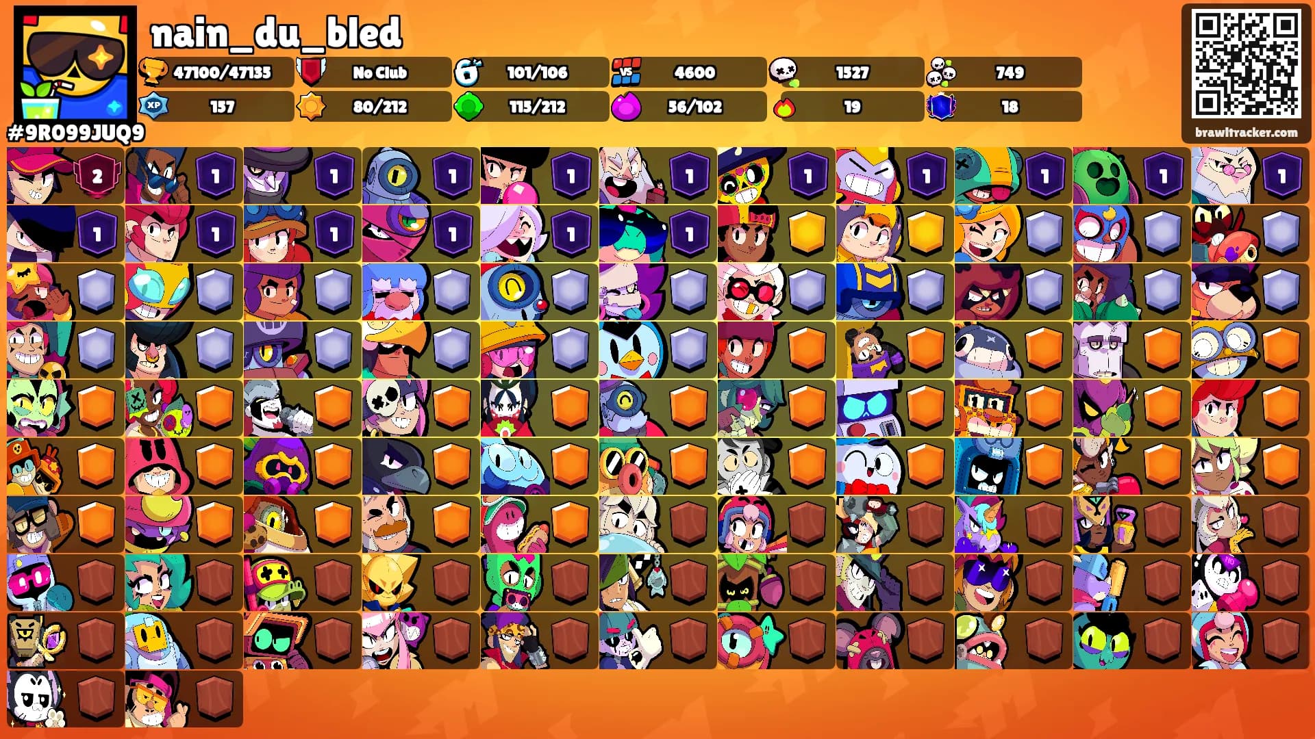 nain_du_bled's Ranks