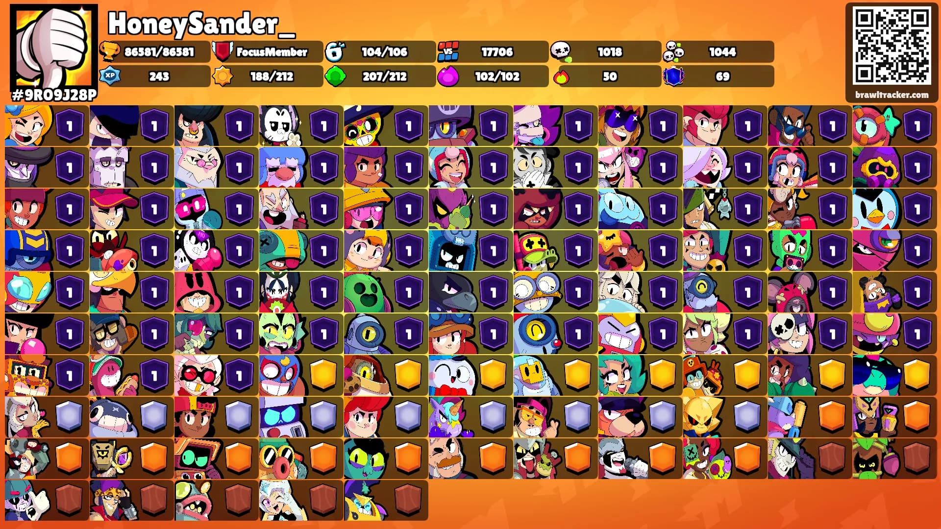 HoneySander_'s Ranks