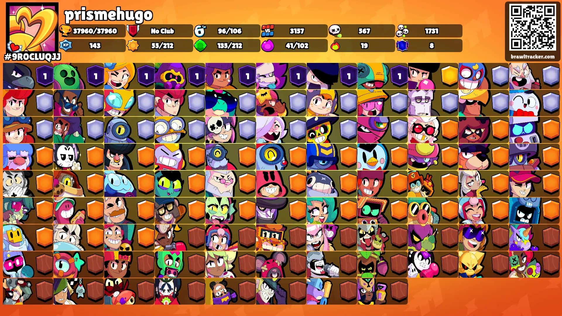 prismehugo's Ranks