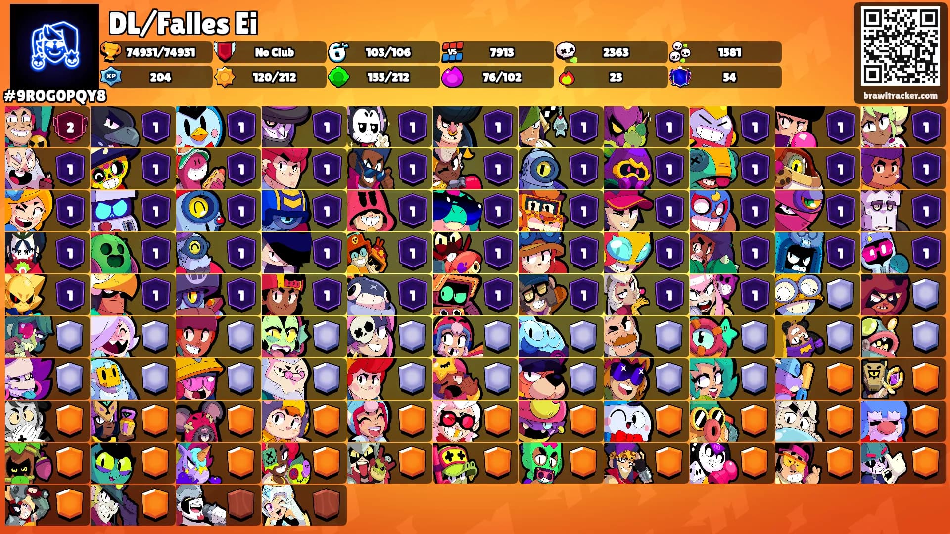 DL/Falles Ei's Ranks