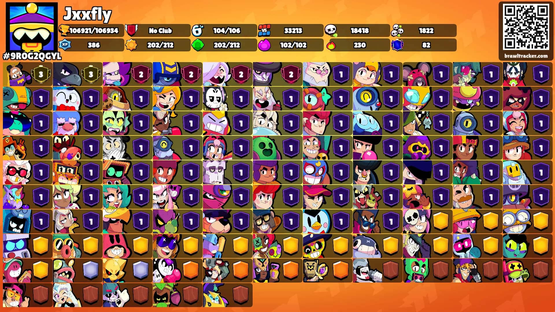 Jxxfly's Ranks