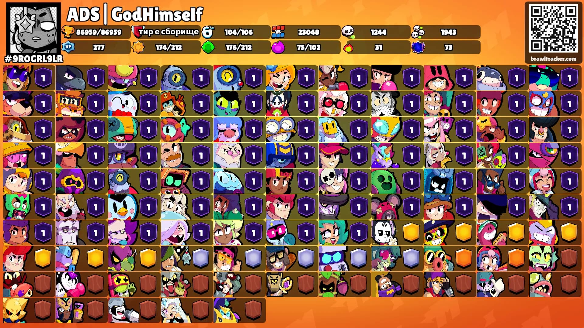 ADS|GodHimself's Ranks