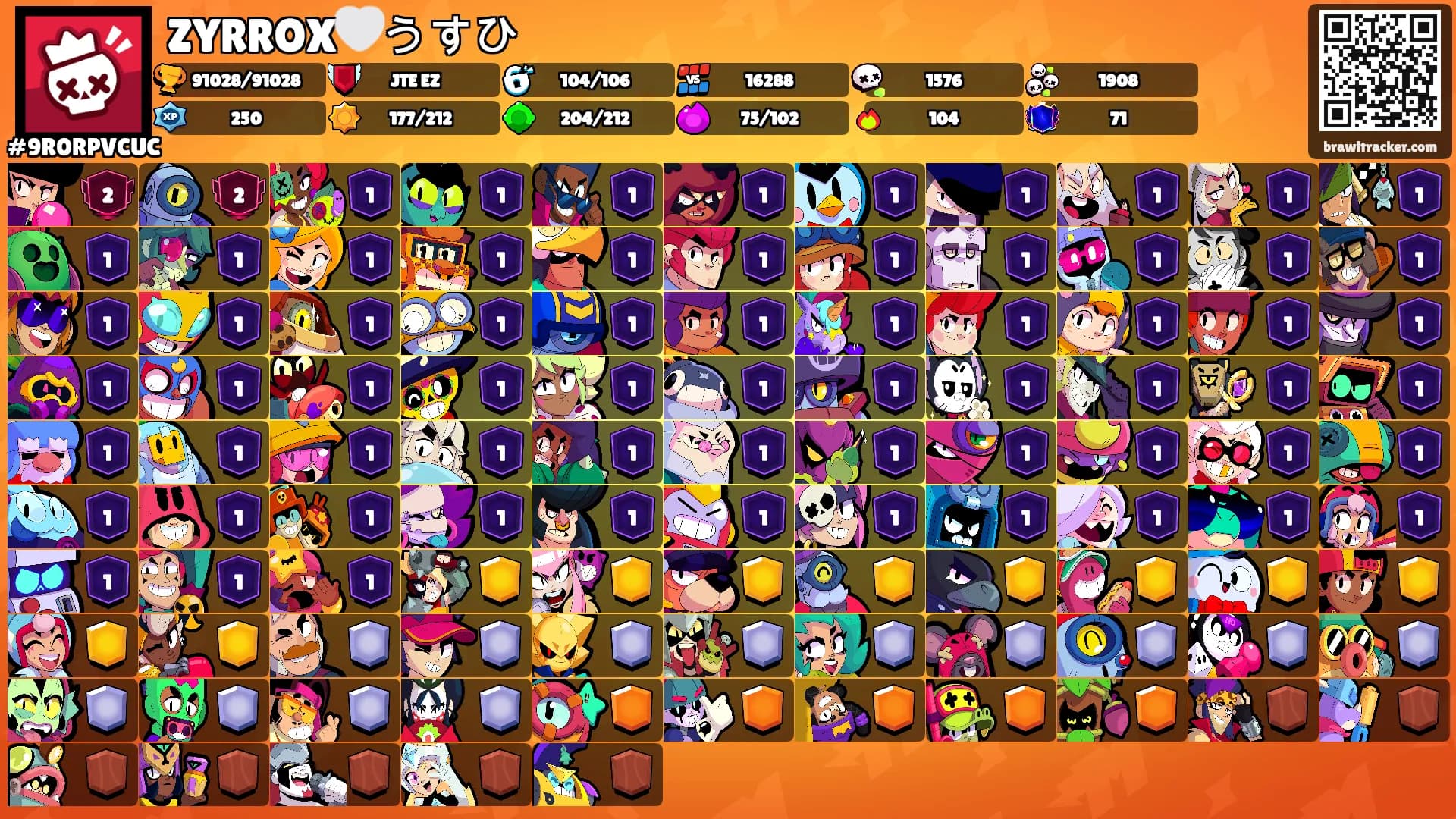 ZYRROX🤍うすひ's Ranks