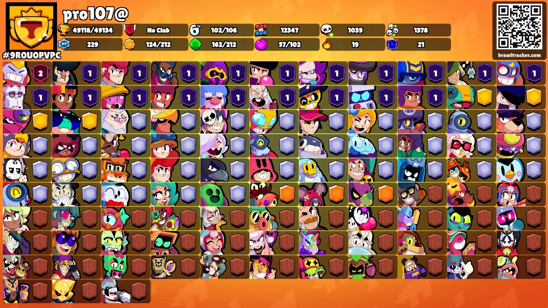 pro107@'s Ranks