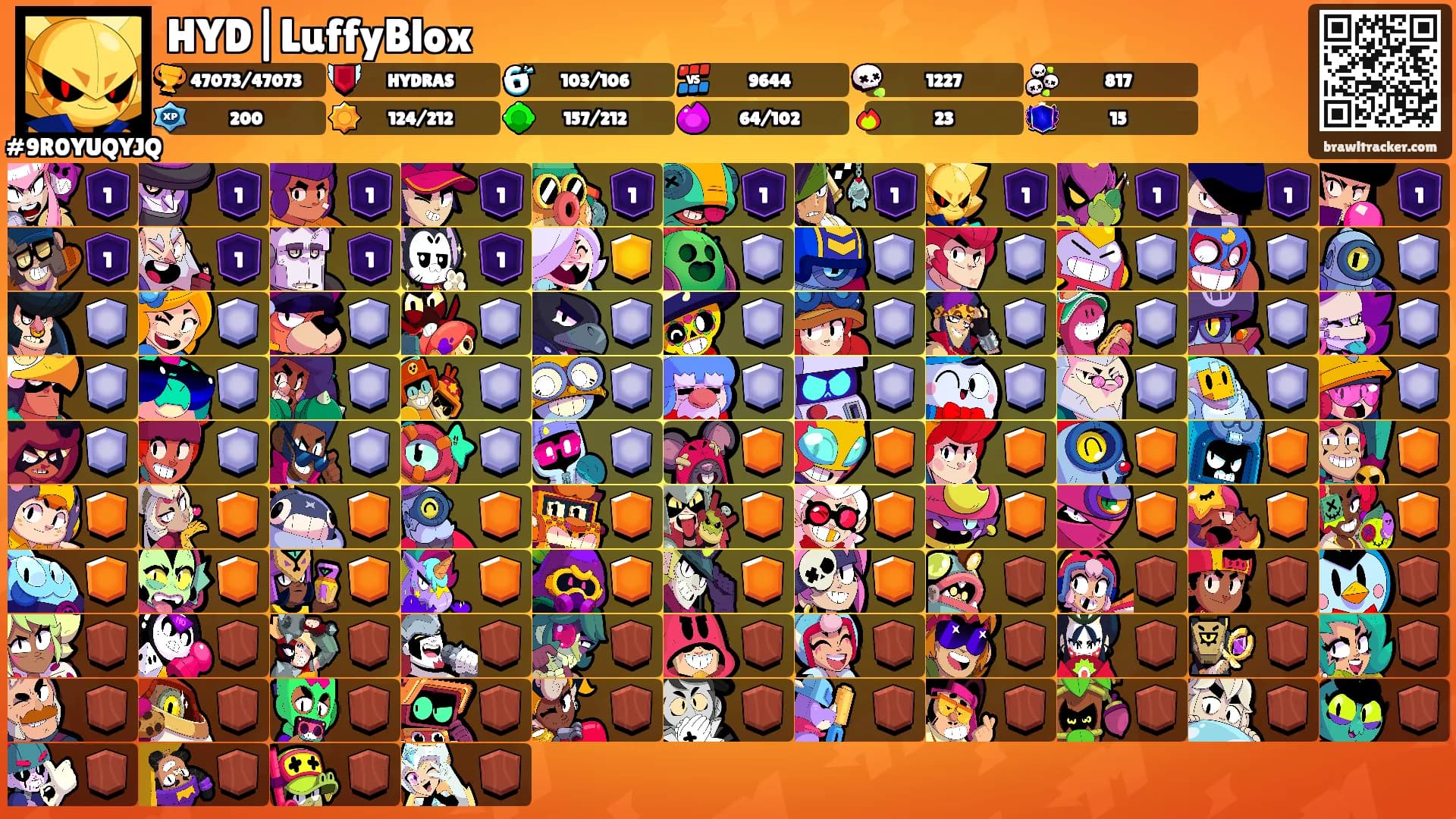 HYD|LuffyBlox's Ranks