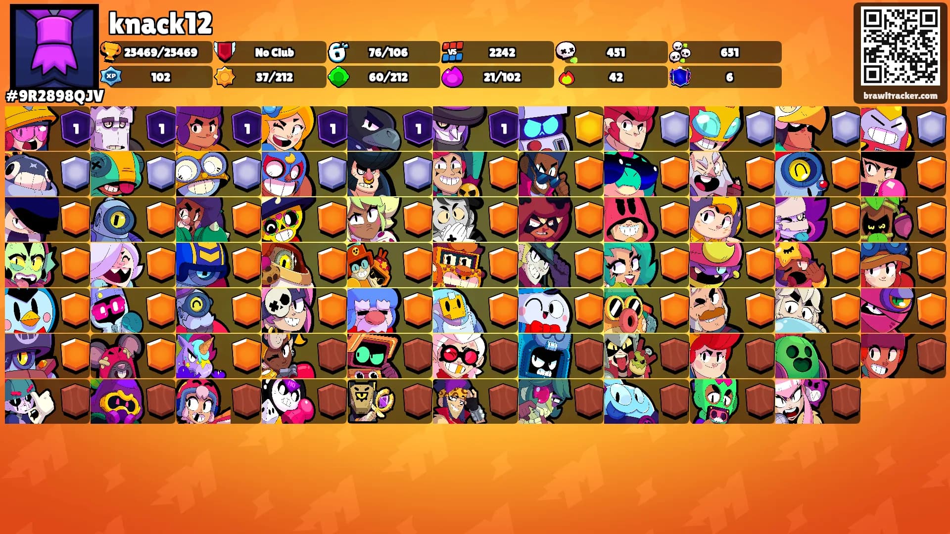 knack12's Ranks