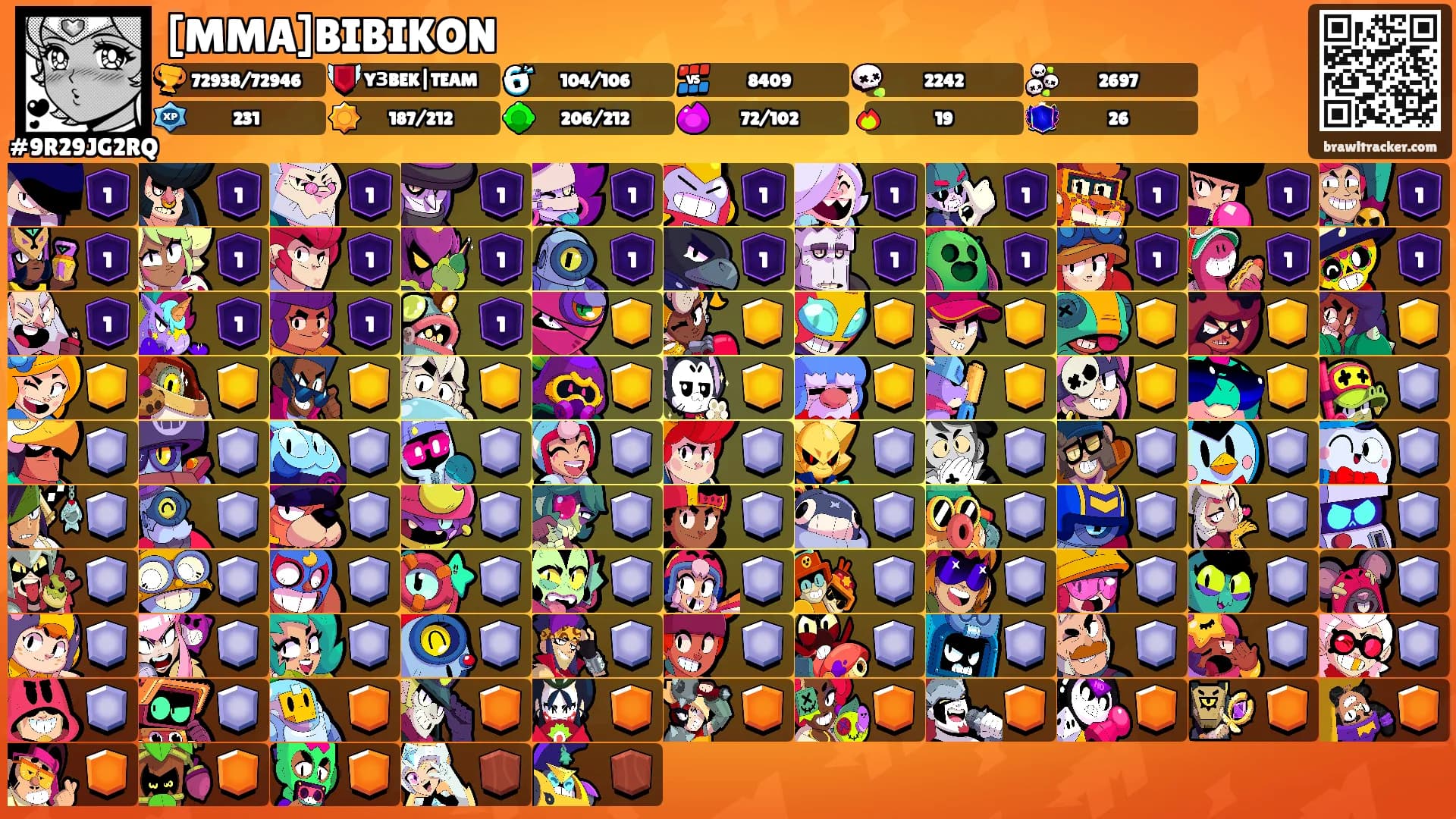 [MMA]BIBIKON's Ranks