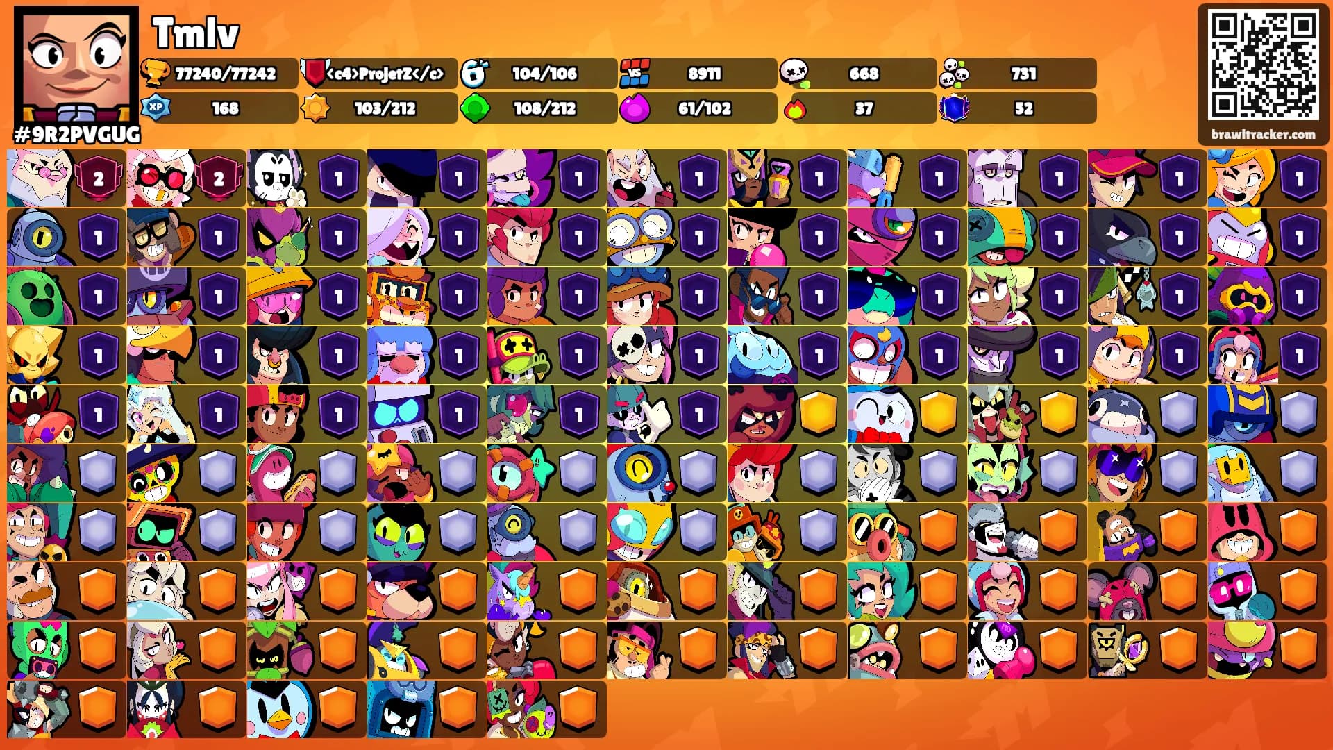 Tmlv's Ranks