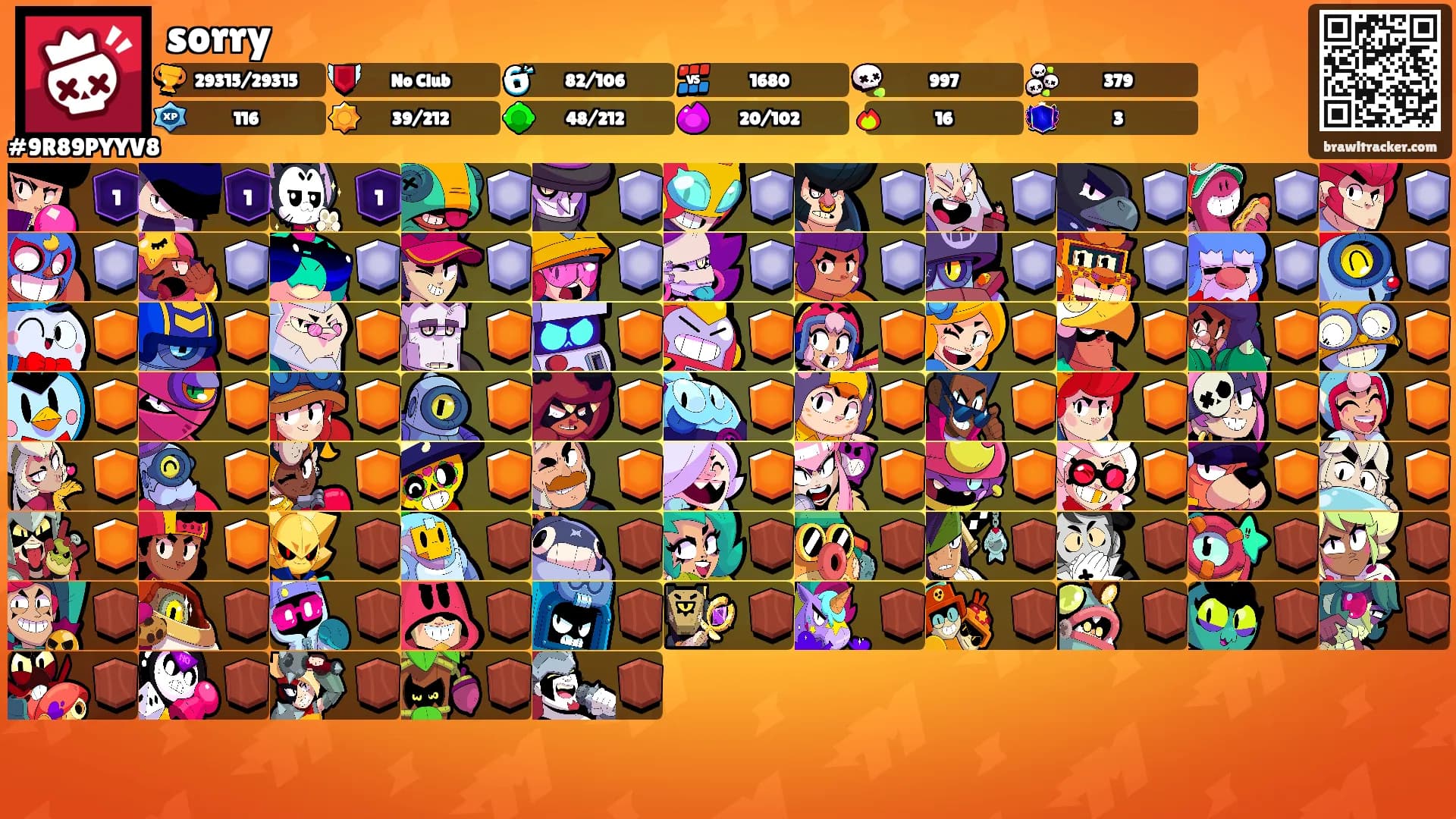 sorry's Ranks