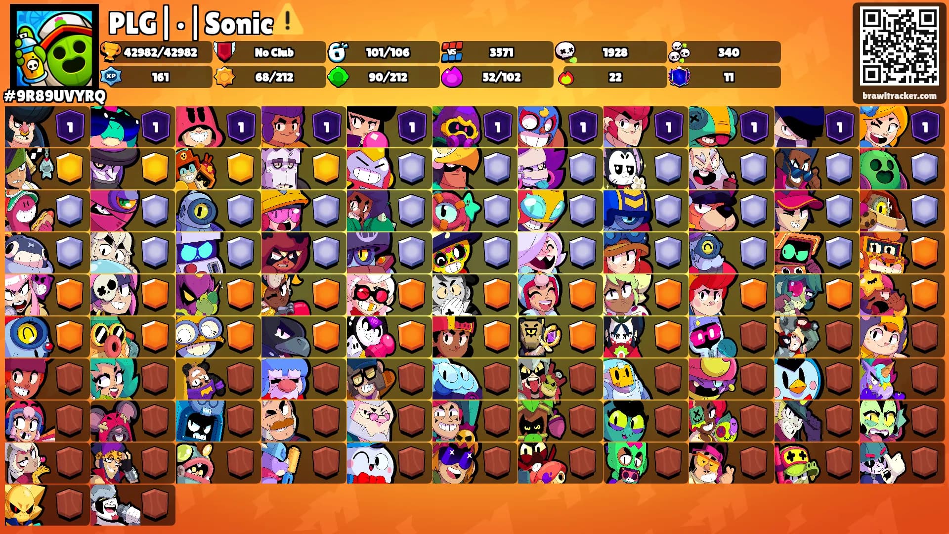 PLG|•|Sonic⚠️'s Ranks