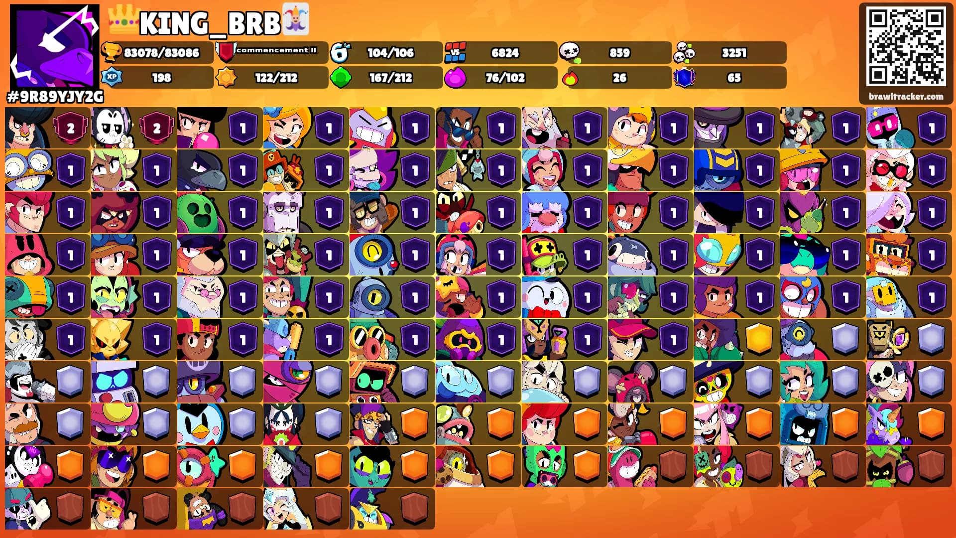 👑KING_BRB🃏's Ranks