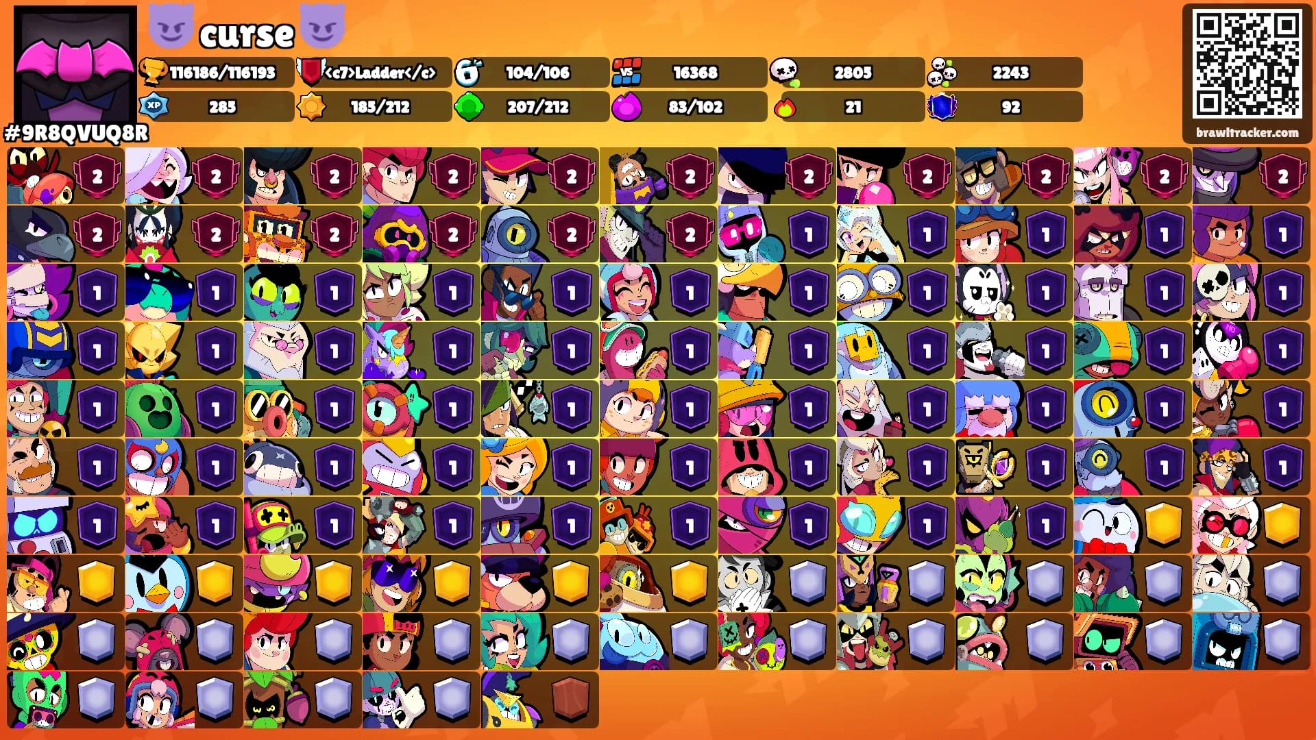 😈 curse 😈's Ranks