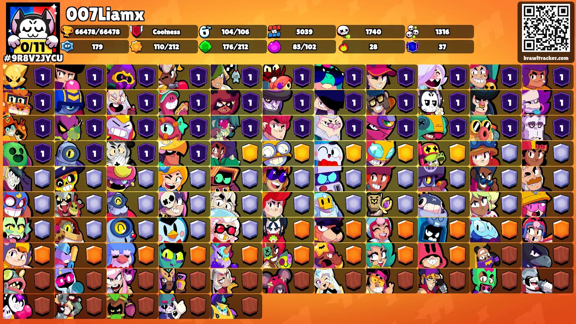 007Liamx's Ranks