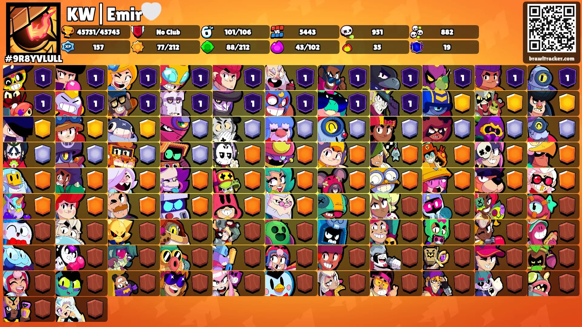KW|Emir🤍's Ranks