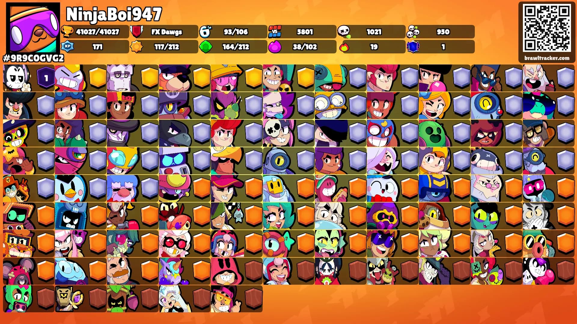 NinjaBoi947's Ranks