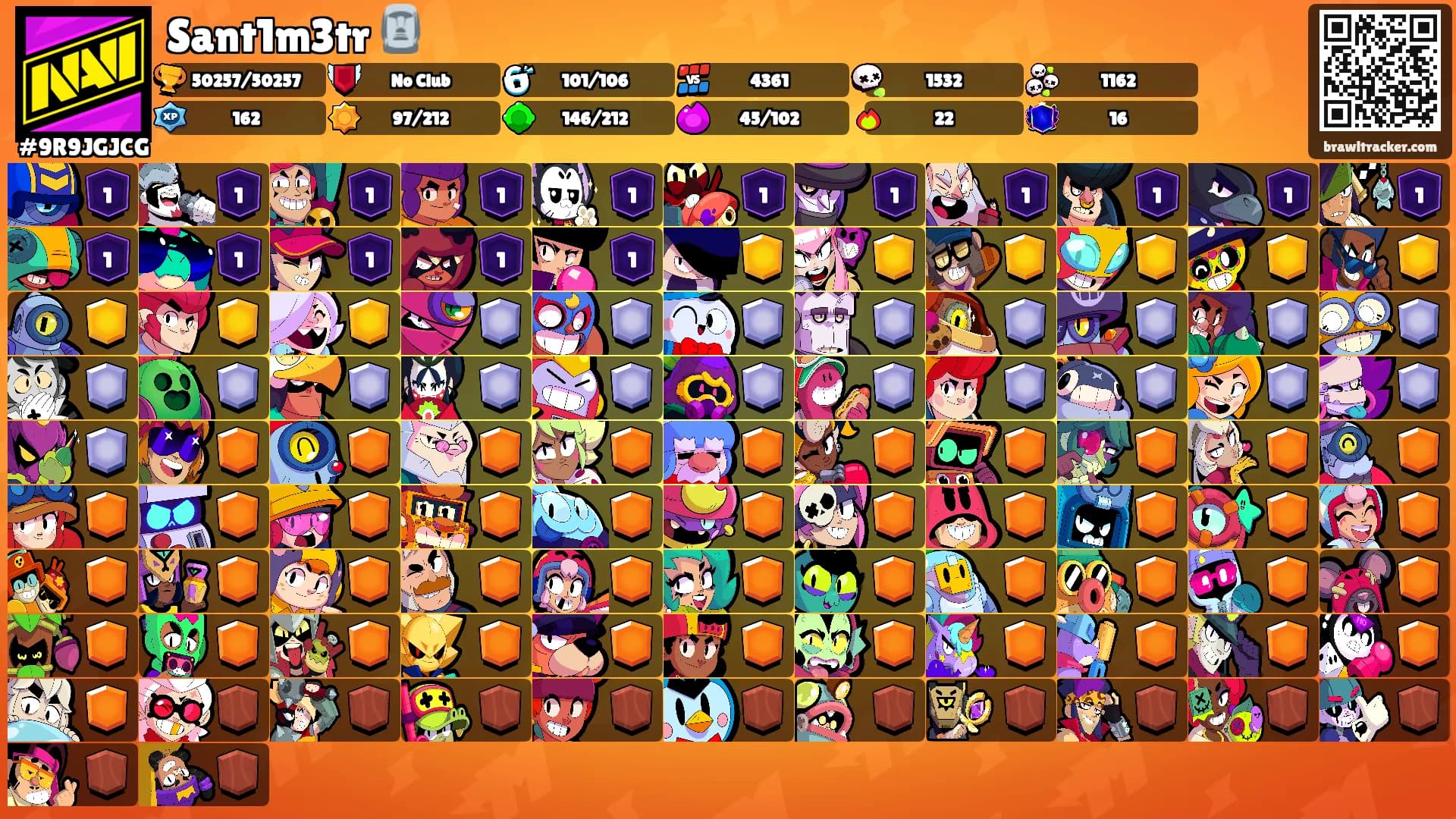 Sant1m3tr 🗿's Ranks