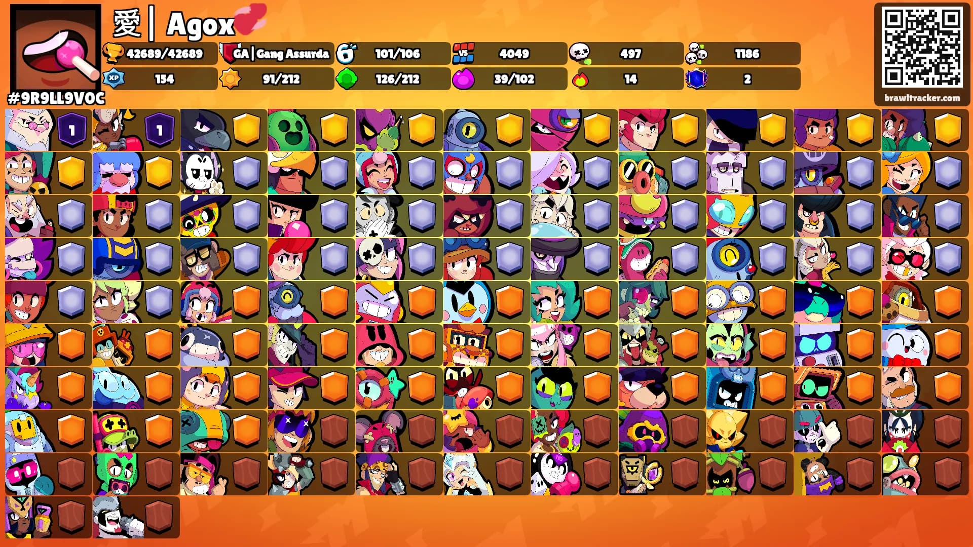 愛| Agox💞's Ranks