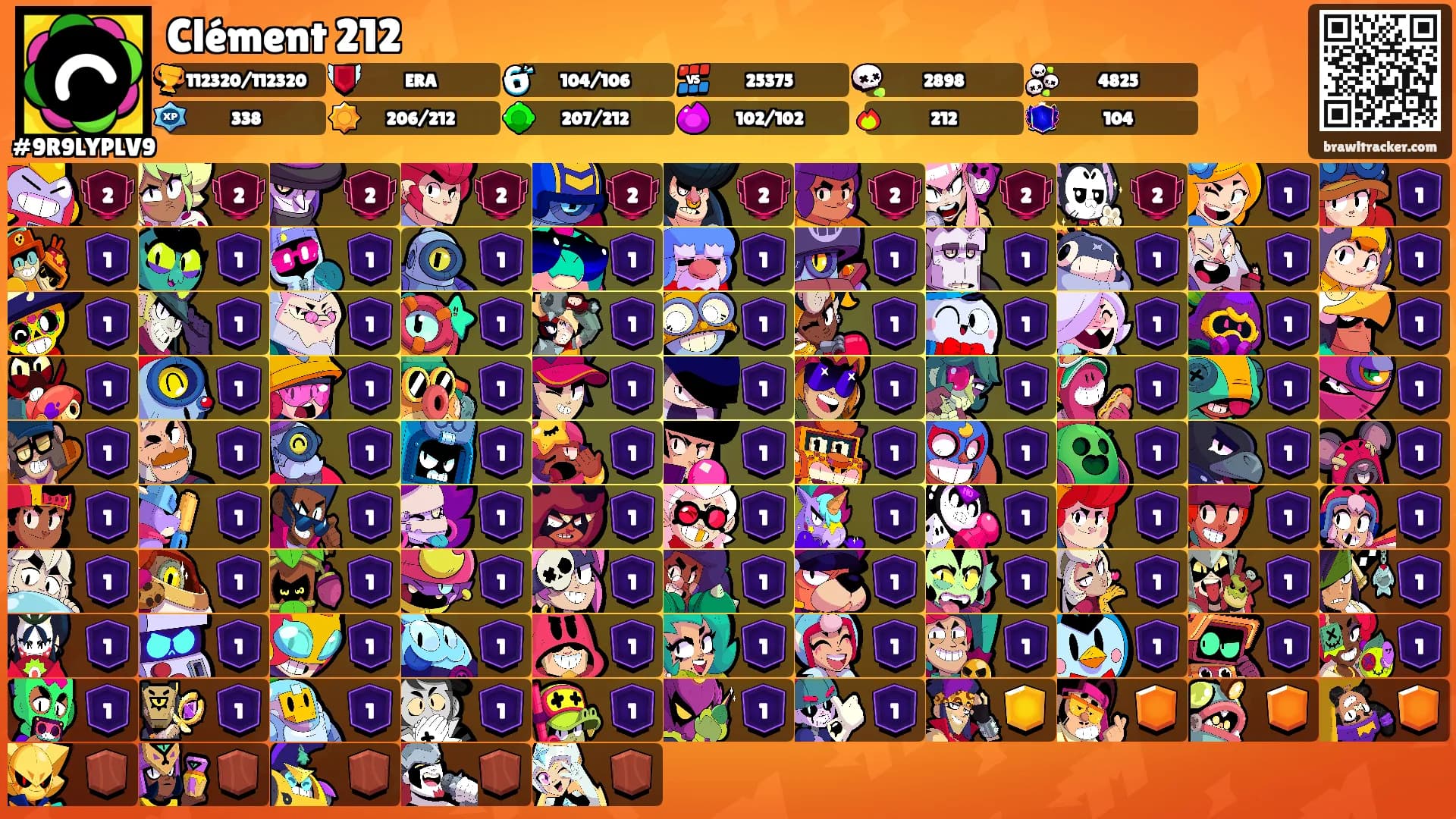 Clément 212's Ranks
