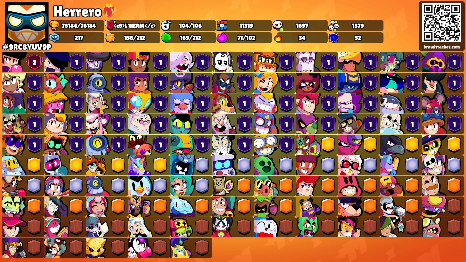 Herrero❤️‍🔥's Ranks