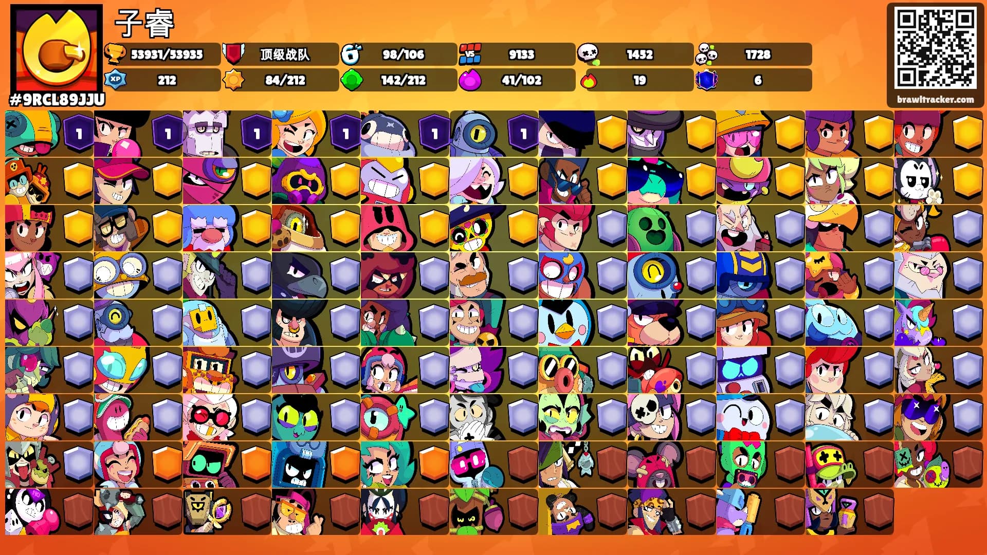 子睿's Ranks
